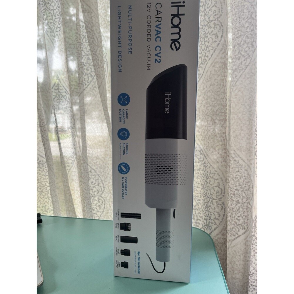 iHome Car Vac Cordless 2-in-1 Hand Vacuum